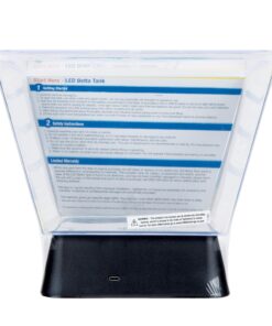 Tetra LED Betta Tank Kit 1 Gallon, Trapezoid aquarium With Base Lighting (24050) 23 816Yom t8tL