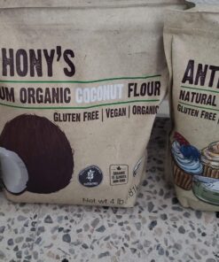 Anthony's Organic Coconut Flour, 4 lb, Batch Tested Gluten Free, Non GMO, Vegan, Keto Friendly 49 816Zqn fKrL