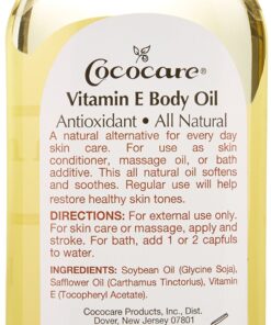 Cococare All Natural Vitamin E Antioxidant Body Oil- Vitamin Therapy for All Skin Types 8.5 Fl Oz (Pack of 1) 4 816bOxkPPRL
