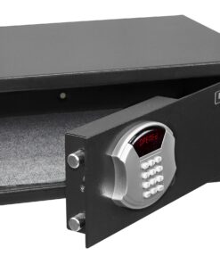 Honeywell Safes & Door Locks 5105DS Low Profile Steel Security Safe with Hotel-Style Digital Lock, 1.14 -Cubic Feet, Black 15 816cAAYcxtL