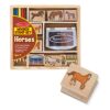 Melissa & Doug Wooden Stamp Activity Set: Horse Stable - 10 Stamps, 5 Colored Pencils, 2-Color Stamp Pad - Horse Stamps With Washable Ink, Horse Gifts For Girls And Boys Ages 4+ 55 816dSlN5SKL