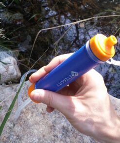 Etekcity Water Filter Straw Camping Water Purification Portable Water Filter Survival Kit for Camping, Hiking, Hurricanes 50 816e7riIdfL