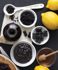 Frontier Co-op Dried Elderberries, European Whole | Kosher & Non-GMO | For Making Tea, Syrup, Gummies | 1 Pound Bulk Bag | Sambucus nigra L. 1 Pound (Pack of 1) 21 816em IFPVL 1