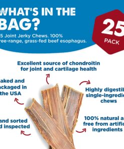 Alternative view of Best Bully Sticks 6-inch Joint Jerky Dog Treats (25 Pack) All Natural Beef Dog Treats 6 Inch (25 Pack)