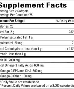 Nature Made Burp Less Fish Oil 1000 mg Softgels, Omega 3 Fish Oil Supplements for Healthy Heart Support, Omega 3 Supplement with 150 Softgels, 75 Day Supply 150 Count (Pack of 1) 22 816fv1026L