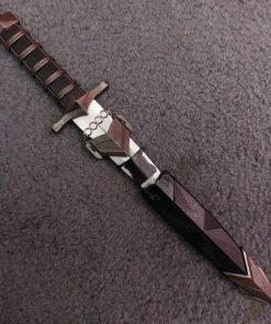 Ace Martial Arts Supply Dark Assassin Dagger with Sheath 50 816fv21BPxL