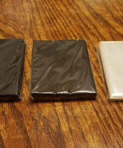 KMC Hyper Mat Sleeve Black (80-Pack) + 100 Pochettes Card Barrier Perfect Size Soft Sleeves Value Set ! 14 816gT41JzKL