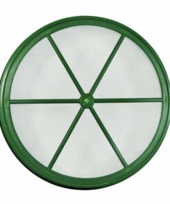 Alternative view of SE Gold Prospecting-Sifting-Panning Set, 13 1/4 Inch Stackable Classifier Gold Prospecting Pan, 1/12 Inch Stainless Steel Mesh Sifting Pan, Green Pans