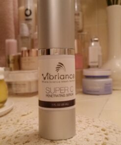 Vibriance Super C Serum for Mature Skin Made in the USA, All-In-One Formula Hydrates, Firms, Lifts, Targets Age Spots, Wrinkles, & Smooths Skin, The Original Serum - 1 fl oz (30 ml), Pack of 1 1 Fl Oz (Pack of 1) 32 816l BLgH9L