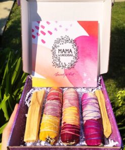 MAMA WUNDERBAR Sage Bundles* White Sage and Palo Santo * Handmade Smudge Kit * Floral Sage Sticks 43 816lDZj 4nL
