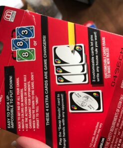 Mattel Games UNO: Classic Card Game, Multi, 8 x 3-3/4 x 81/100 in (42003),7 years and up 34 816lHeU3IoL