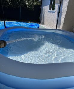 INTEX 57495EP Beach Wave Inflatable Swim Center Pool: 357 Gallon Capacity – 90" x 90" x 22" – Purple 23 816oYXn9tlL