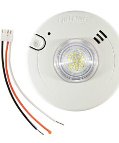 First Alert BRK 7020BSL Hardwired Hearing Impaired Smoke Detector with LED Strobe Light , white Smoke Alarm With Strobe Light 10 816og9HQukL