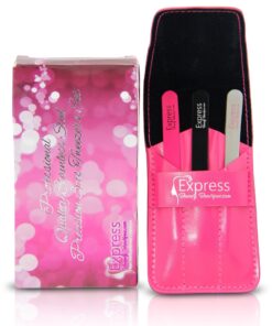 Express Beauty Boutique Tweezers 3pcs Set Pink Case Professional Quality Stainless Steel Precision Eyebrow Tweezer for Ingrown Hair Shaping Eyebrows. 29 816qdhcwDtL