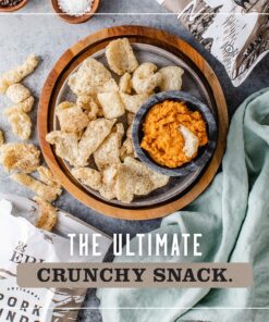 Epic Provisions Sea Salt & Pepper Pork Rinds Keto Friendly, Paleo Friendly, 2.5 oz 2.5 Ounce (Pack of 1) 13 816qzZrLDuL