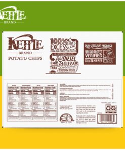 Kettle Brand Potato Chips, Variety Pack, 30 Ct Snack Bags, 1.5 Oz Each Variety Pack 1 1.5 Ounce (Pack of 30) 39 816rKdN33XL