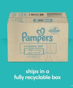 Pampers Cruisers 360 Diapers - Size 5, 128 Count, Pull-On Disposable Baby Diapers, Gap-Free Fit 13 816sFrcQckL