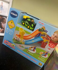 VTech Go! Go! Smart Wheels 3-in-1 Launch and Play Raceway 29 816sHq4oulL