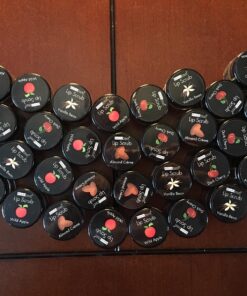 4pc Beauty Treats Lip Scrub with Almond Creme Wild Apple Vanilla Bean Dark Cherry All 4 Full Set 24 816sVLGpVKL