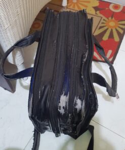 Samsonite Leather Expandable Briefcase 17 inch Black 34 816t4x28p L