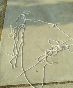 T.W Evans Cordage 44-083 1/4-Inch Solid Braid Nylon Rope 50-Feet Hank 12 816tRxG4yPL