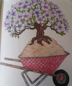 Twilight Garden Coloring Book: Published in Sweden as "Blomstermandala" (Gsp- Trade) Hardcover 71 816tSL qWML