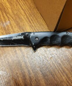 Snake Eye Tactical Black Tanto Blade Spring Assisted Tactical Folding Pocket Knife 15 816tvWZHa8L