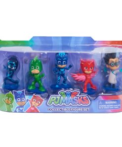 Alternative view of PJ Masks Collectible Figure Set, 5 Pack, Kids Toys for Ages 3 Up by Just Play Style 1