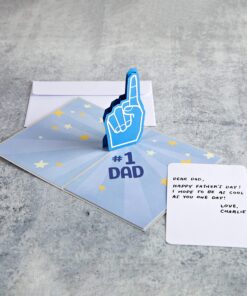Lovepop #1 Dad Pop Up Card - 3D Card, Father's Day Cards, Card for Dad, Happy Father's Day Card, Dad Pop Up Card, Birthday Card 9 816yMguIz5L