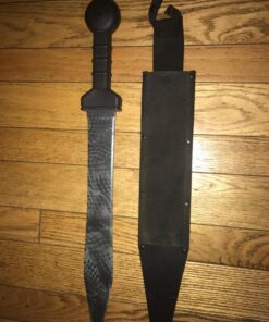 Cold Steel All Purpose Tactical Machete with Sheath, Great for Clearing Brush, Survival, Camping and Outdoor Activities, Gladius Machete, One Size,Black 26 816z8yJtfhL