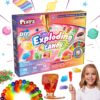 Playz Edible Exploding Candy Making Science Kit for Kids Ages 8-12 Years Old - Food Science Chemistry Kid Science Kit with 29 Experiments, Educational Science Kits for Boy & Girls 14 817 WqkD0jL