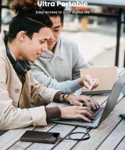 UGREEN 2.5" Hard Drive Enclosure USB C 3.1 Gen 2 to SATA III 6Gbps for SSD HDD 9.5 7mm External Hard Drive Disk Case with UASP Compatible with WD Seagate Toshiba Samsung Hitachi PS4 Xbox Router 26 8170QcACyNL