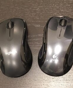 Logitech M510 Wireless Computer Mouse – Comfortable Shape with USB Unifying Receiver, with Back/Forward Buttons and Side-to-Side Scrolling, Dark Gray 37 8170nLEZToL