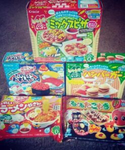 Kracie Popin Cookin 5 Item Bundle with Sushi, Hamburger, Piza, Takoyaki, Ramen by Kracie 32 8170y2aG5bL