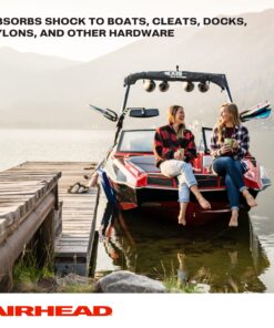 Airhead Bungee Dock Line, Mooring Rope for Boats, 6-Feet 14 8171LRv8IkL