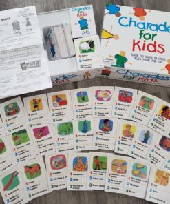 Pressman Charades for Kids - The 'No Reading Required' Family Game, 5" 18 8171V4S1DfL