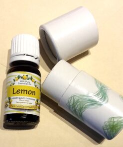 Pure Gold Essential Oils - Lemon Essential Oil - 0.33 Fluid Ounces 0.33 Fl Oz (Pack of 1) 8 8171vPH9RL