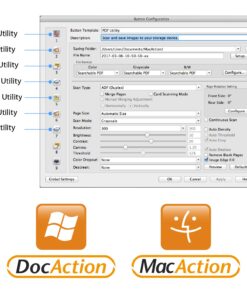 Plustek PS30D Duplex Document Scanner: with 50 Sheet Auto Document Feeder (ADF) and searchable PDF Function by Abbyy OCR. Support Mac and PC 11 8173DSOszgL