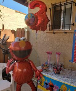 Elmo and Friends 2nd Birthday Supplies Decorations Balloon kit 37 8174IlFGZ0L
