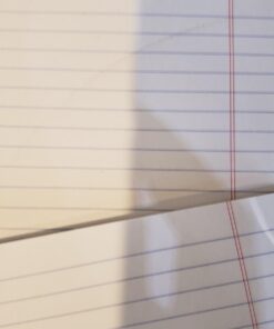 Amazon Basics Narrow Ruled Lined Writing Note Pad, 5 inch x 8 inch, White, 12 Count (12 Pack of 50 pages) 5-Inch by 8-Inch 35 8175qtuJukL