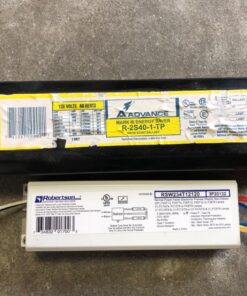Robertson 3P20132 Fluorescent eBallast for 2 F40T12 Linear Lamps, Preheat- Rapid Start, 120Vac, 50-60Hz, Normal Ballast Factor, NPF, Model RSW234T12120 /A 28 8175sz4lgL