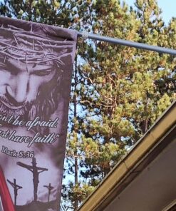 Flag Holder, Flag Bracket, Heavy Duty House Flag Pole Holder Bracket, Aluminum Mount - Stainless Steel Hardware - Strong and Rust Proof - 1" Inner Diameter (Silver-1Pack) Silver-1Pack 23 8177CwFn4tL