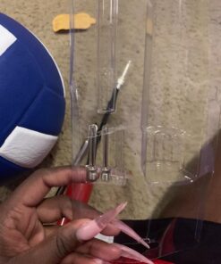 Franklin Sports Ball Pump Kit -7.4" - Perfect for Basketballs, Soccer Balls and More - Complete Hand Pump Kit with Needles, Flexible Hose, Air Pressure Gauge and Carry Bag,Red 38 8177TL8yhL