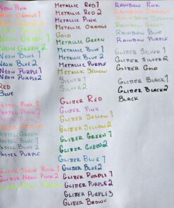 ARTEZA Colored Gel Pens Set of 60, Fine Point (0.8-1.0mm) Pens for Journaling and Coloring, Non-Toxic, Acid-Free, Vibrant Ink Pens for Adults 36 81785cyk7L