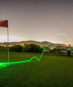 GlowGear Golf - GlowV1 Night Golf Balls with UV Flashlight, Glow in The Dark Golf Balls 2 Piece Construction with Tour Quality Compression Core, Urethane Skin, and Ultra Bright Glow 12 count 19 817AMeyFU3L