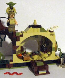 LEGO Star Wars: The Empire Strikes Back Yoda’s Hut 75208 Buildin g Kit (229 Pieces) (Discontinued by Manufacturer) 15 817AZpDzzVL