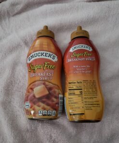 Smuckers Sugar Free Breakfast Syrup, 14.5 Fl Oz (Pack of 2) 14.5 Fl Oz (Pack of 2) 15 817B0PbIelL