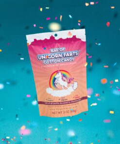 Bag of Unicorn Farts (Cotton Candy) Humorous Present Idea For Friend, Coworker, Mom or Dad 24 817BVpS8MQL