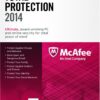 McAfee Total Protection 1PC 2014 (Free Upgrade 2015/2016) PC 2 817BXP7 yL