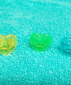 Super Z Outlet Colorful Assorted Plastic Glitter Toy Rings | Bag Of 144 Rings (Hearts, Bears, Stars, Hands & Flowers) | Use As Party Favors, Cake Toppers, In Goody Bags, Piñatas, Arts, Crafts & More 27 817C9pV v0L